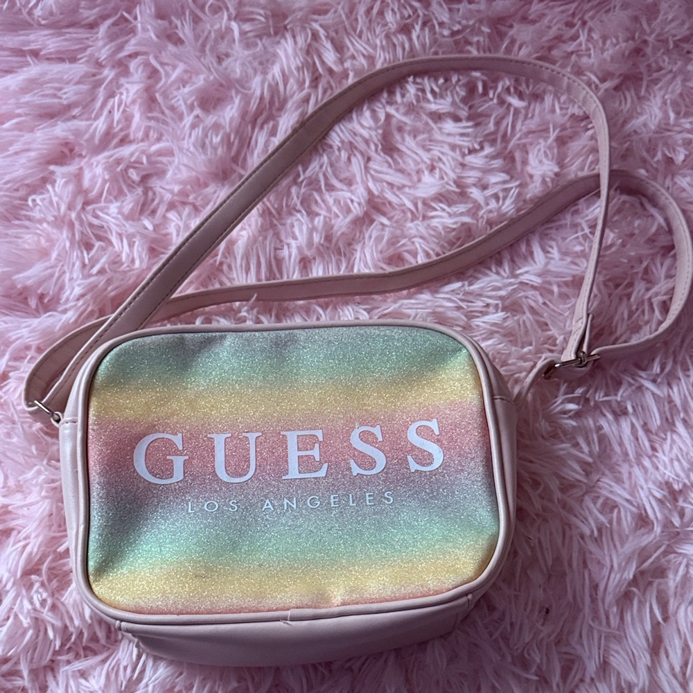 GUESS Multicolor Pastel Crossbody Bag (Kids)